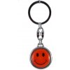 Smajlík kľúčenka,prívesok na kľúče červený
