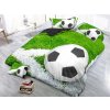 XPOSE® 3D obliečky FUTBALOVÁ LOPTA 140x200 cm, 70x90 cm, 3D + Predĺžená možnosť vrátenia tovaru do 50 dní
