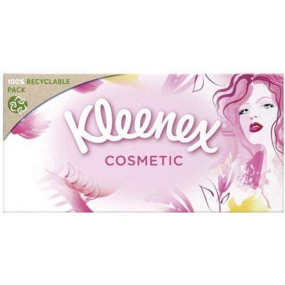 KLEENEX papierové vreckovky Cosmetic 3-vrstvové 80ks