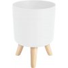 Kvetináč plast biely Verk Group 20,5 cm x 20,5 x 28 cm