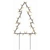 Shumee vánoční světelné dekorace s hroty 3ks, Stromek 50 LED diod, 30 cm