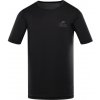 Alpine Pro BASIK pánske čierne rýchloschnúce tričko - XXXL