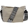 NovaKabelka.sk Batilda Beige Crema s prídavným popruhom II kožená talianska crossbody kabelka béžová