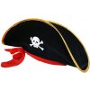 klobúk kapitán pirát so stuhou pre dospelých