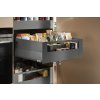 BLUM K-BLUM Merivobox E Boxcap 350 mm, 40 kg, Orion šedá, vnútorná, reling