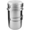 Tatonka Handle Mug 850 ml set nerezový hrnek s víkem a sklopnými uchy