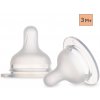 Canpol Babies cumlík silikon na fľašu S Shape pomalý 2ks 59/892