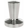 MOTTA Tamper Easy 58 mm strieborný tamper / kávový ubijak z hliníka