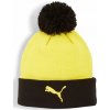 Puma Borussia Dortmund Essentials Pom Pom beanie zimná čiapka žltá