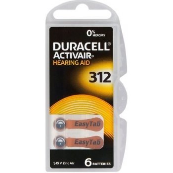 Duracell Activair DA 312 6ks 4043752174748