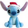 Lilo a Stitch Disney Stitch s vánoční čepičkou 50 cm