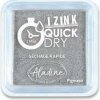 Pečiatkovací vankúšik Aladine Izink Quick Dry strieborná