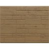 Obkladové panely 3D OS30-K10, cena za kus, rozmer 440 x 580 mm, nepravidelný obklad štruktúrovaný hnedý s žíhaním, IMPOL TRADE