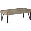 Autronic Konferenčný stolík 110x60x40cm, 100mm MDF canyon grey, kov čierny AHG-241 CAN