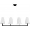 Argon | Argon 1831 - Luster na tyči SAFIANO 4xE27/15W/230V čierna | AR1831