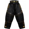 Zone floorball Goalie pants PRO3 SUPERWIDE black/gold L, čierna / zlatá