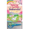 Vybarvuj a Vystřihni Jednorožci (růžová)