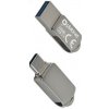 PLATINET flashdisk USB 3.2 METAL WATERPROOF DUAL USB-C USB-A 64GB PMFMC64