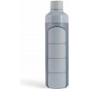 YOS fľaša s dávkovačom liekov denná - šedá 375 ml