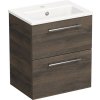 Kúpeľňová skrinka s umývadlom Intedoor TRENTA 50 cm dub tabak gladstone TRE MINI 50 2Z S 25
