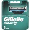 Gillette Mach3 náhradné hlavice 5 kusov, pre mužov