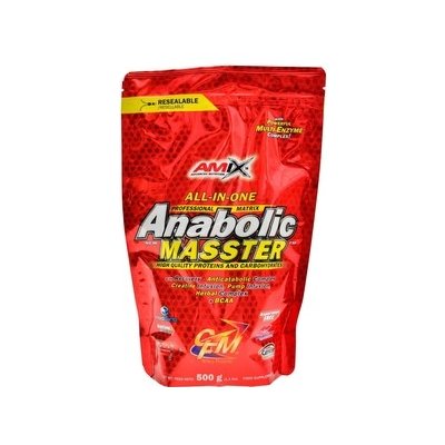 Amix - Anabolic Masster 500 g - jahoda