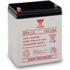 YUASA NP 4-12 Bezúdržbový VRLA akumulátor 12V, kapacita 4Ah