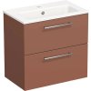 Kúpeľňová skrinka s umývadlom Intedoor TRENTA 60 cm cotto matná TRE MINI 60 2Z S A9556