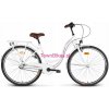 Retro bicykel VELLBERG bielej farby 2019