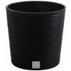 PROSPERPLAST FURU ROUND Kvetináč 30 cm antracit