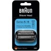 BRAUN Series 5-6-53B Shaver Head Black - náhradné holiace hlavice pre strojčeky Series 5 a 6 - čierna