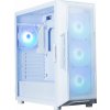 Zalman skříň i3 Neo ARGB V2 White / ATX / 4x120mm ARGB Fan / 2xUSB 3.0 / bílá