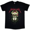 Metallica Tričko Santa Horns Unisex Black L