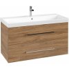 VILLEROY & BOCH Avento závesná skrinka pod umývadlo, 2 zásuvky, 980 x 452 x 514 mm, Oak Kansas, A89200RH