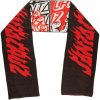 SANTA CRUZ šál Handled Scarf Black/Red/White BLACK RED WHITE