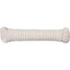 Šnúra na prádlo Cloth-Line L-20 m/4 mm, Bavlna, biela
