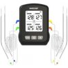Teplomer do kuchyne so štyrmi termosondami - Levenhuk Wezzer Cook MT90 cooking thermometer