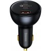 USB/USB-C nabíjačka do auta 160W PPS Quick Charge 5 PD sivá Baseus