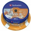 Verbatim DVD-R, Wide Inkjet Printable ID Brand, 43538, 4.7GB, 16x, spindle, 25-pack, 12cm, pro archivaci dat