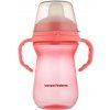 Canpol babies Hrnček so silikónovým náustkom FirstCup 250ml - ružový