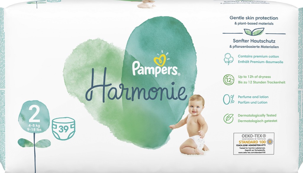 Pampers Harmonie 2 39 ks