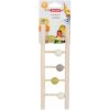 ZOLUX Rebrík pre vtáky drevený 5 priečok 23,5cm