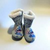 Stitch - Detské topánky s kožušinkou modré (Pohodlie a štýl v jednom)
