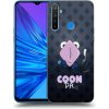 Picasee silikónový čierny obal pre Realme 5 - COONDA holátko - tmavá