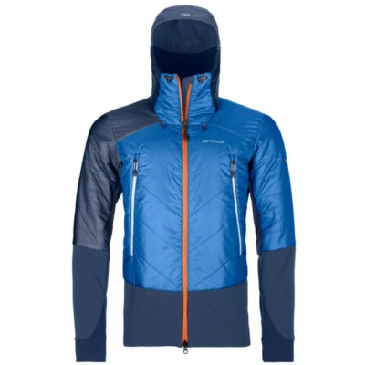 Ortovox Swisswool Piz Palu jacket safety blue