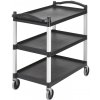 Čašnícky vozík s 3 policami do 180 kg, 1016x540x952 mm | CAMBRO
