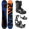 Raven Trench Carbon snowboard + Raven Fastec FT360 black viazanie + Raven Target ATOP obuv - 162W cm + S (EU 35-40)