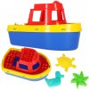 DIPLO Loď s formičkami – 3 formičky na piesok D-527