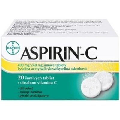 Aspirin-C proti bolesti 20 šumivých tabliet