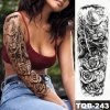 REBELULU Vodeodolné dočasné tetovačky pre ženy Dočasné tetovanie Tattoo Womon Rose Watch Dove Sword Waterproof Tattoo Body Art Arm Fake Tattoo Men Women